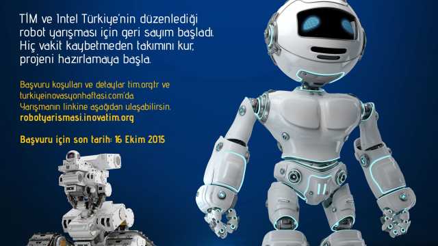 Türkiye İnovasyon Haftası’na Robotlar Damgasını Vuracak