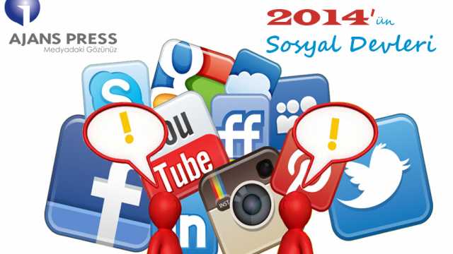 2014'te Sosyal Medyanın Devleri