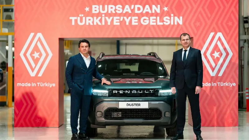 Yeni Renault Duster Üretimi Bursa'da Başladı