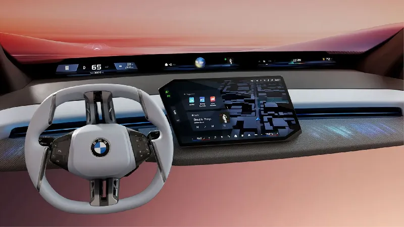 BMW, CES 25’te Geleceğin Sürüş Deneyimini Tanıttı: BMW Panoramic iDrive ve İşletim Sistemi X