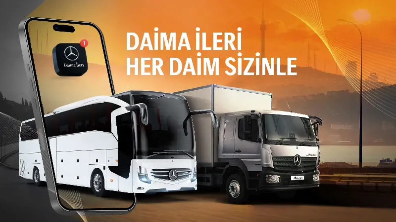 Mercedes-Benz Türk’ün Yeni Mobil Uygulaması ‘Daima İleri’ Satış Sonrası Hizmetleri Bir Üst Seviyeye Taşıyor